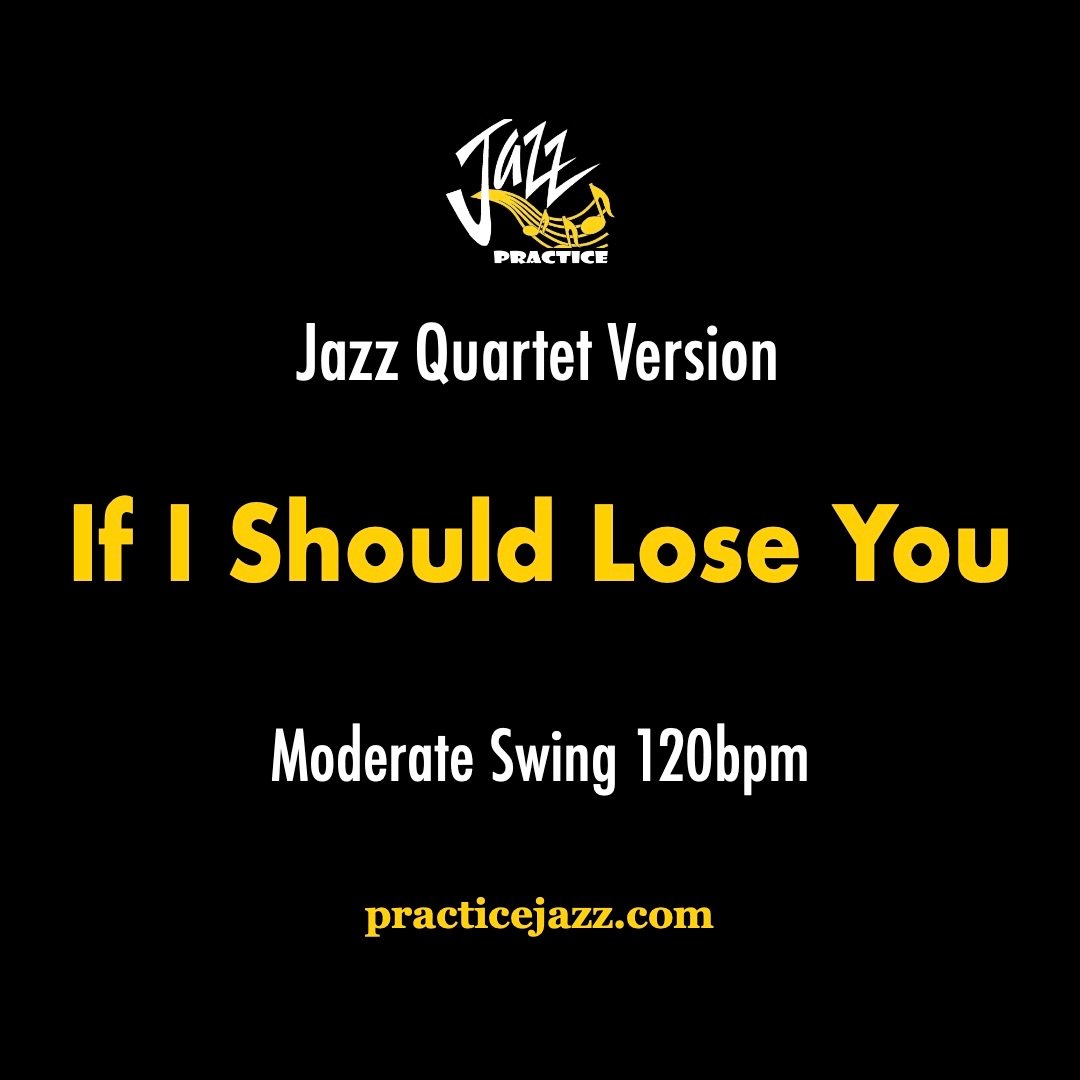 If I Should Lose You – Jazz Backing Track in Bb Minor | 120 bpm | Play Along for Solo & Comping product image (1)
