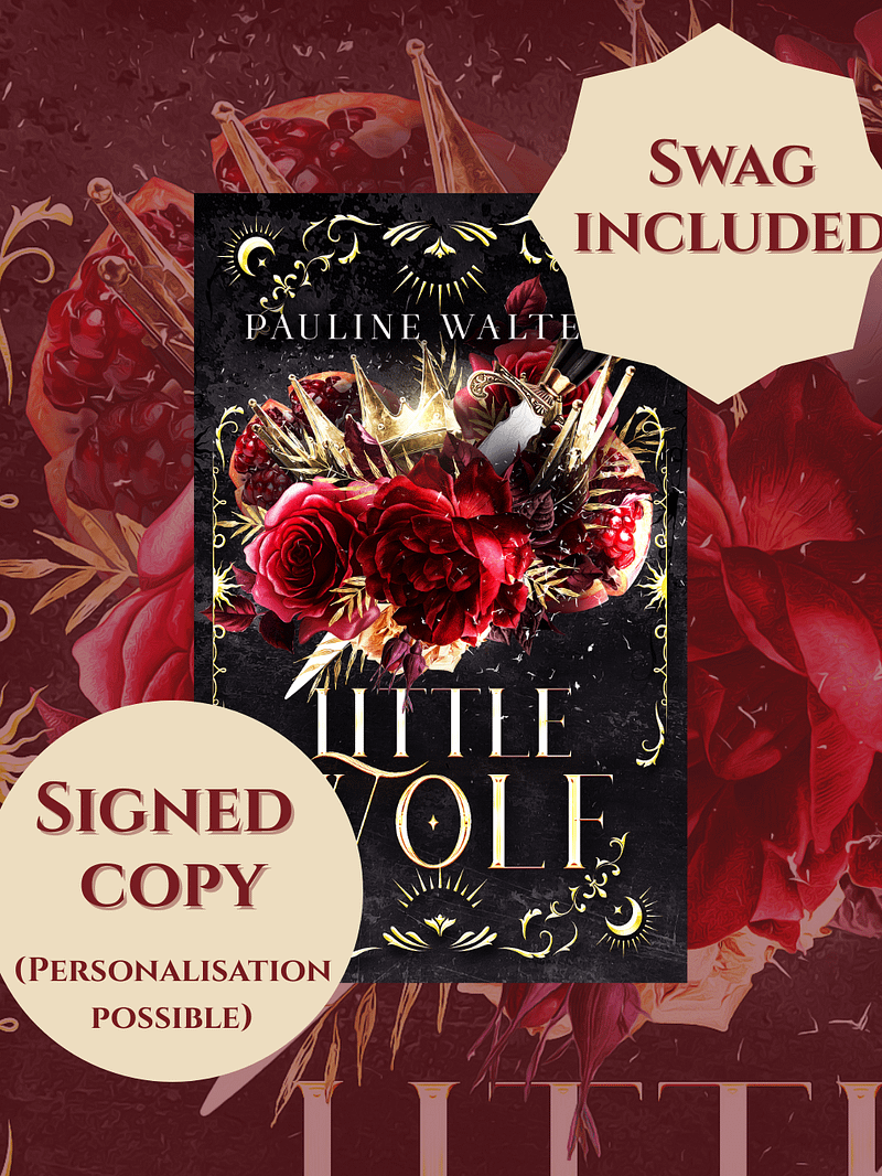 PREORDER - Little Wolf - Signed paperback + swag pack