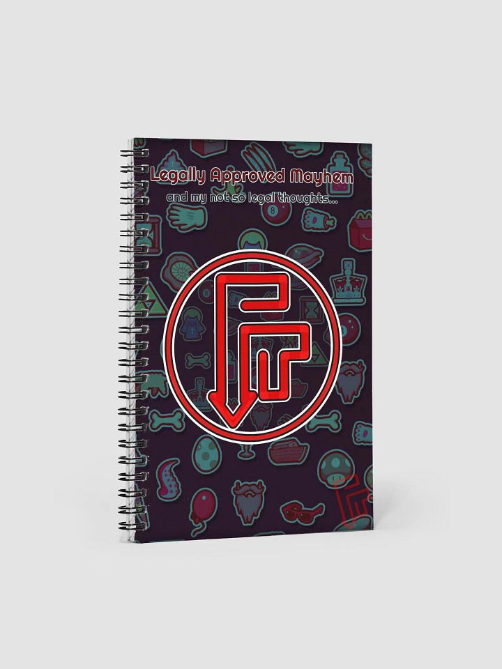 Mayhem Spiral Notebook product image (1)