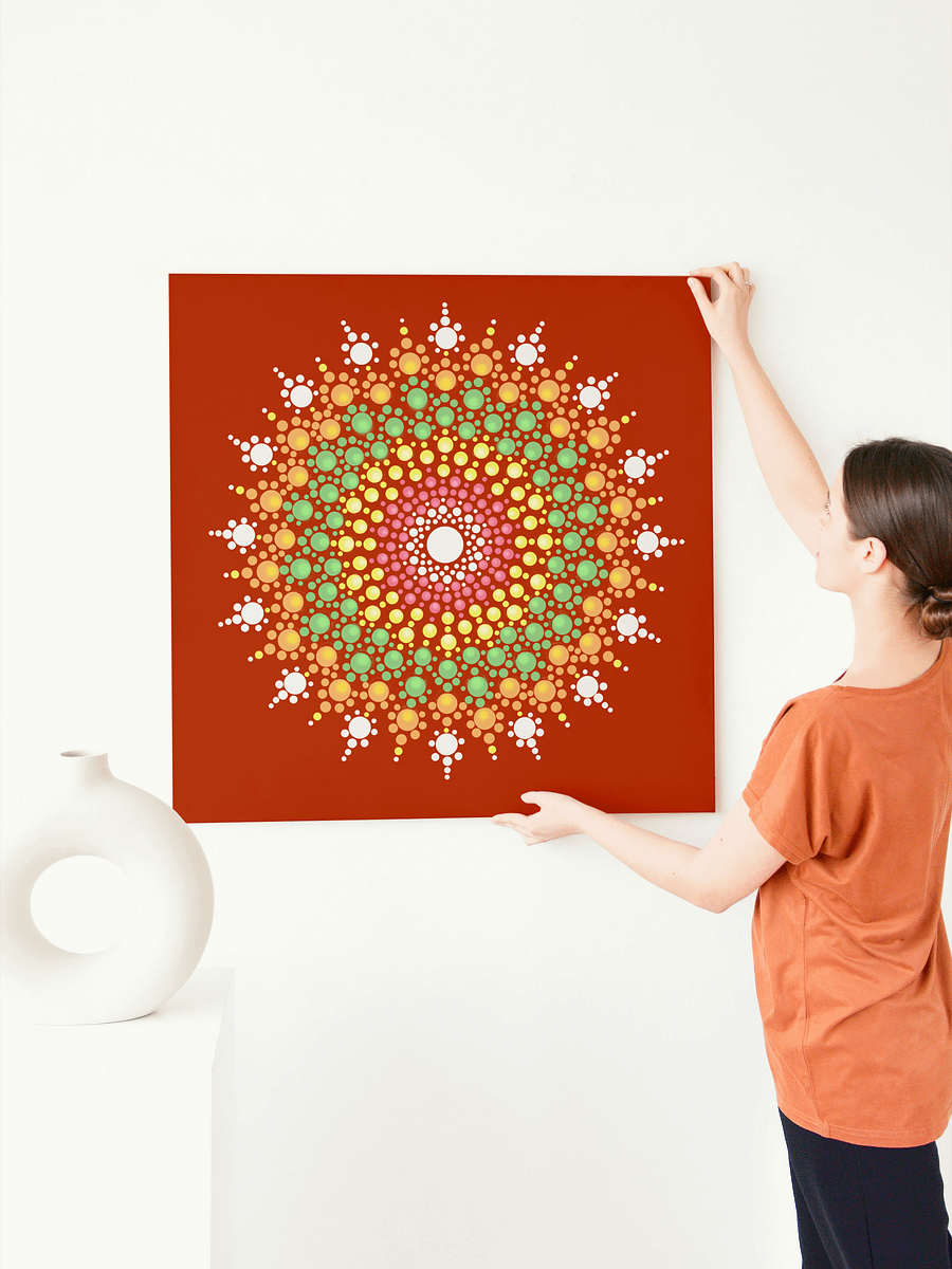 Pastel Dot Mandala Posters, 2 JPG files product image (4)