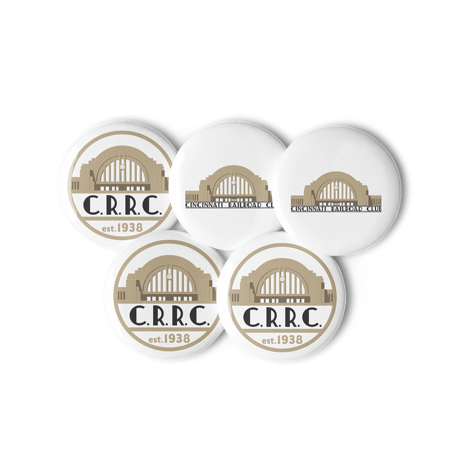Cincinnati Railroad Club Pins Set product image (2)