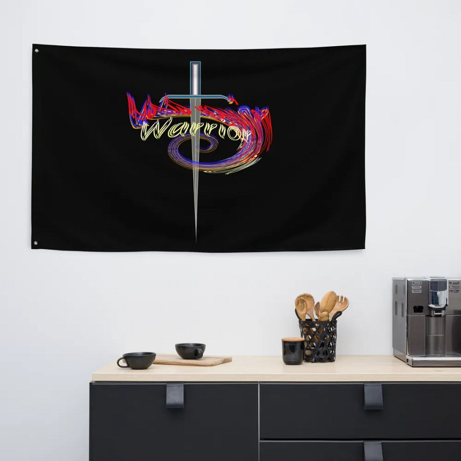 Warrior - Black - Flag product image (6)