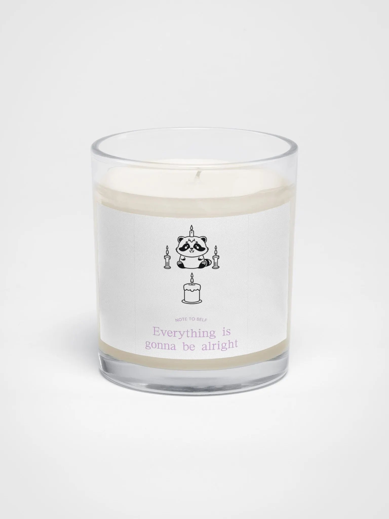 Raccoon's Comforting Glow Soy Wax Candle product image (1)