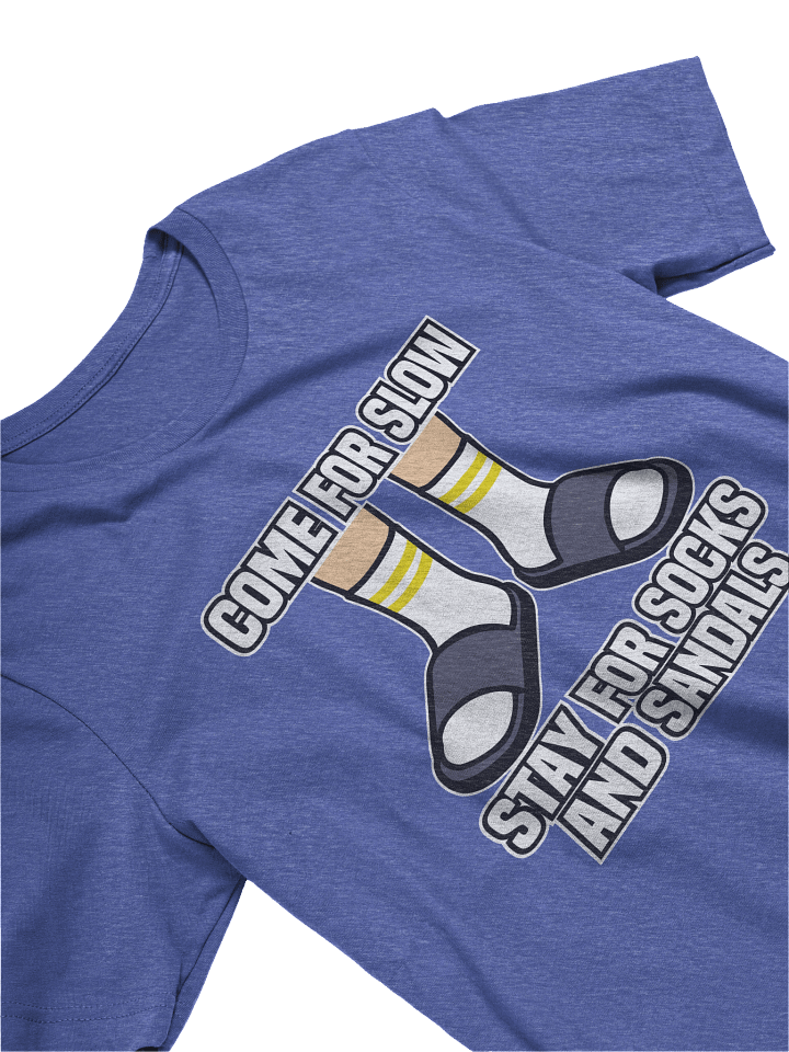 Socks and Sandals Cartoon T-Shirt product image (1)