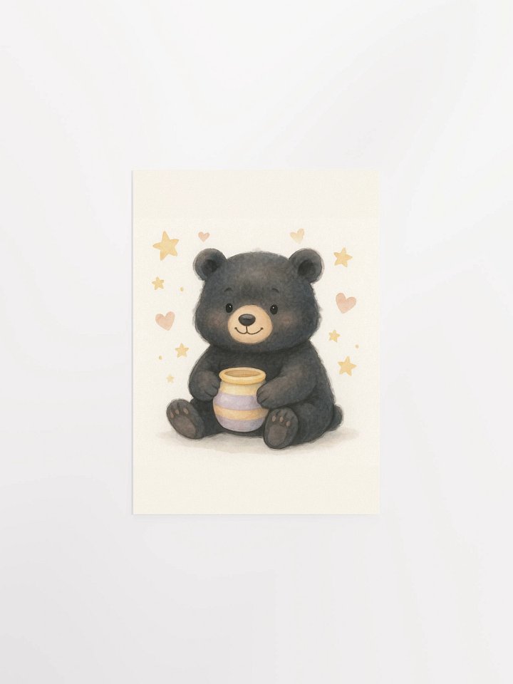 Whimsical Bear Dreams Poster product image (6)