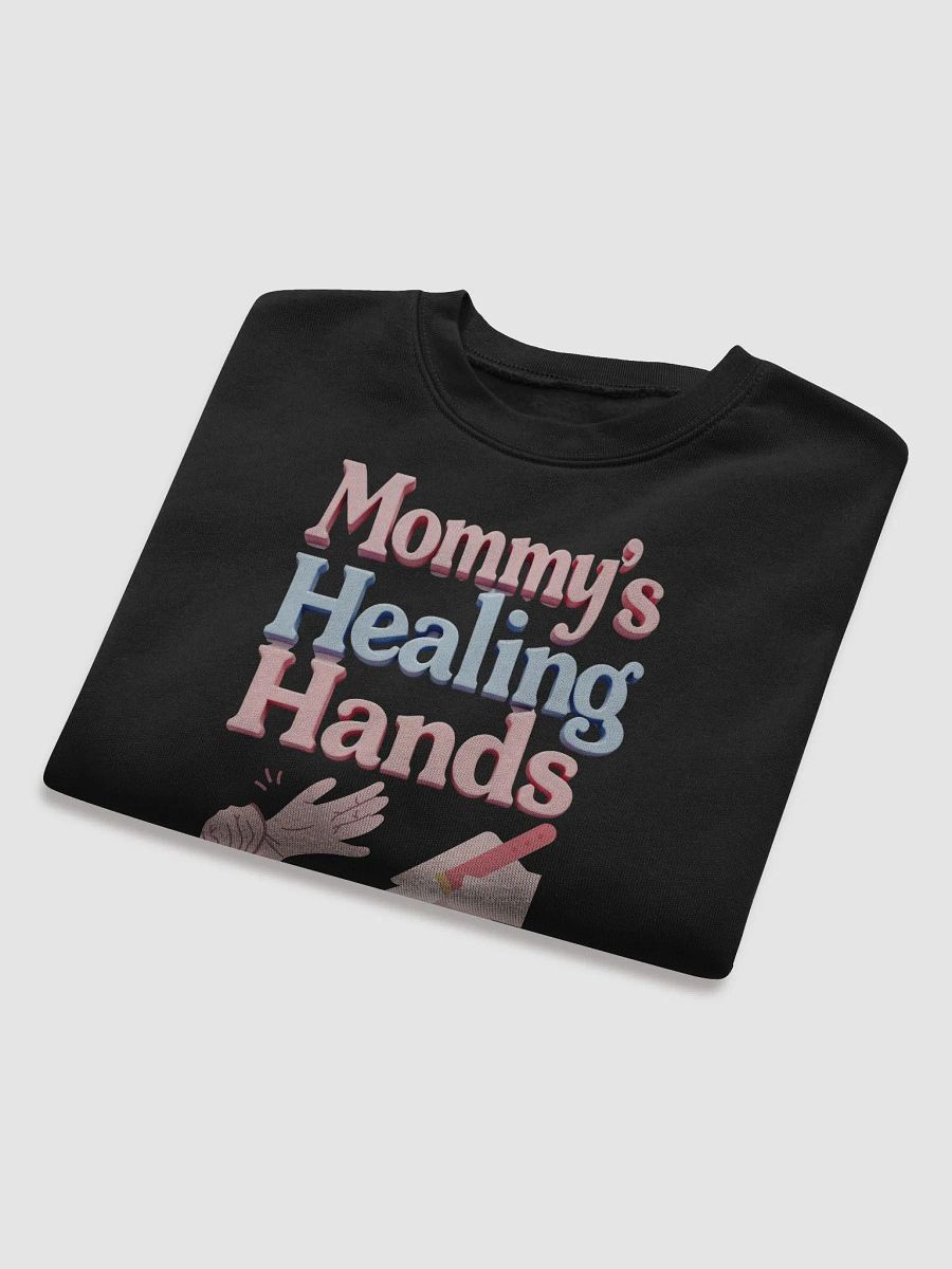Mommy's Healing Hands Crop Sweatshirt product image (24)