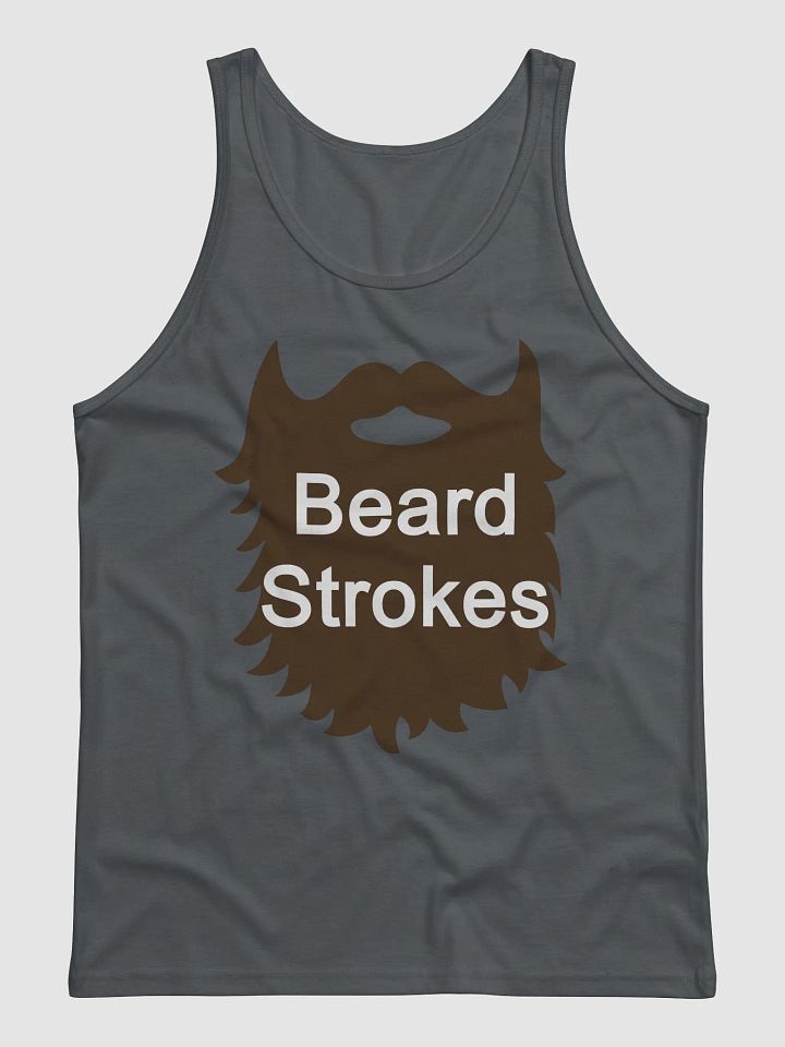Beard Strokes Tank Top - Unisex (Brown Beard) product image (3)
