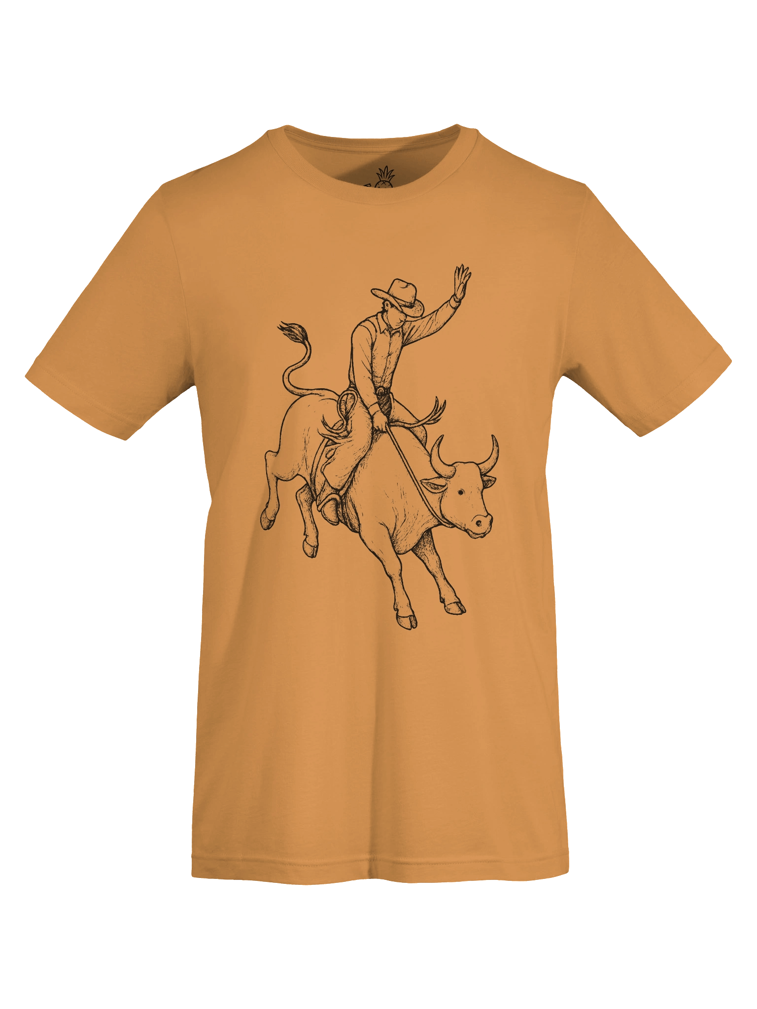 Vintage Rodeo Cowboy on Bull Unisex T-Shirt product image (70)