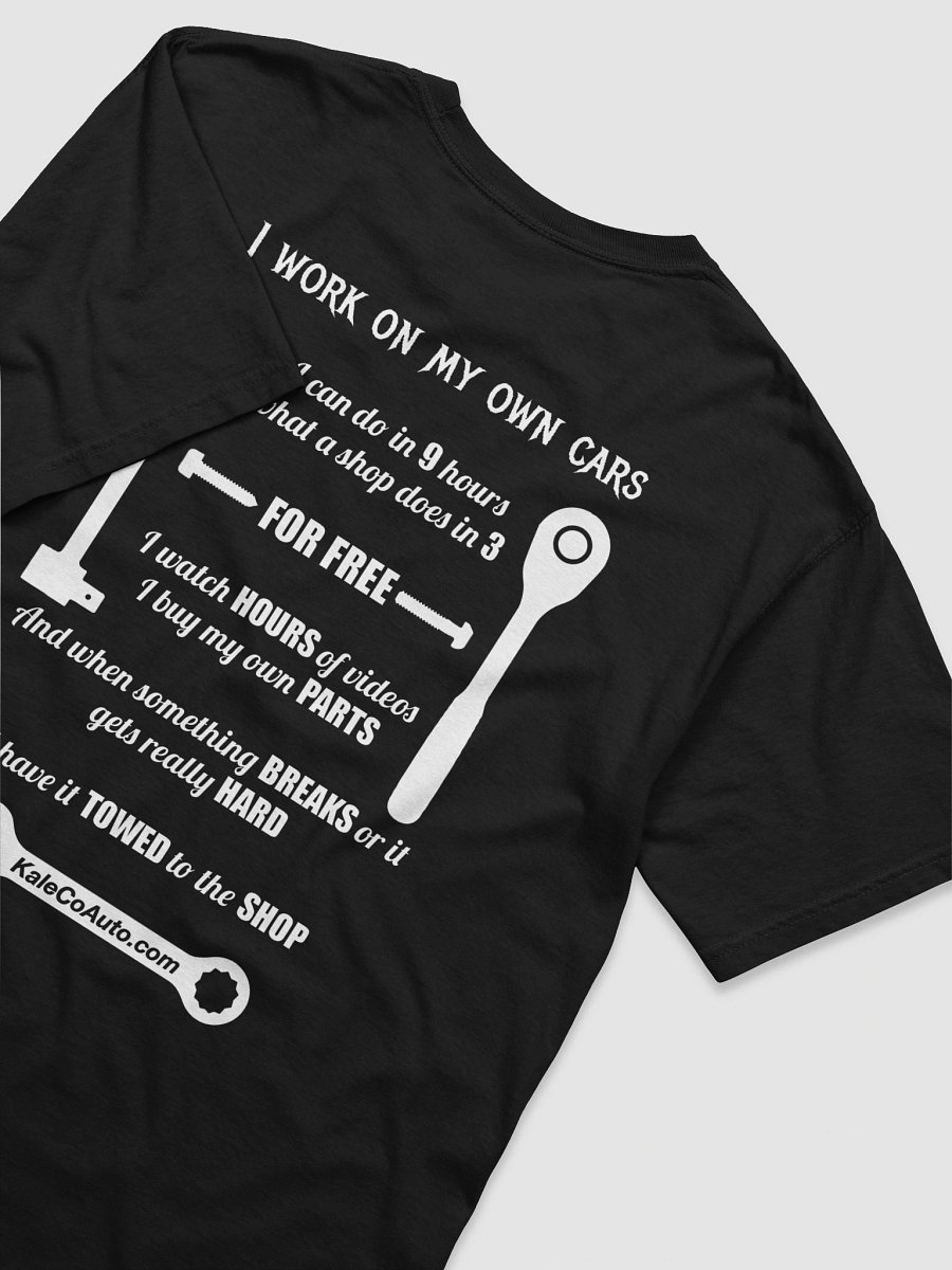 DIY Mechanic Manifesto Shirt (dark mode) product image (43)