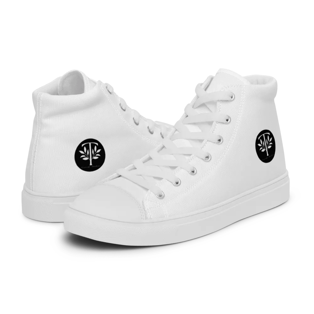 Handmade High Top Canvas Sneakers product image (1)