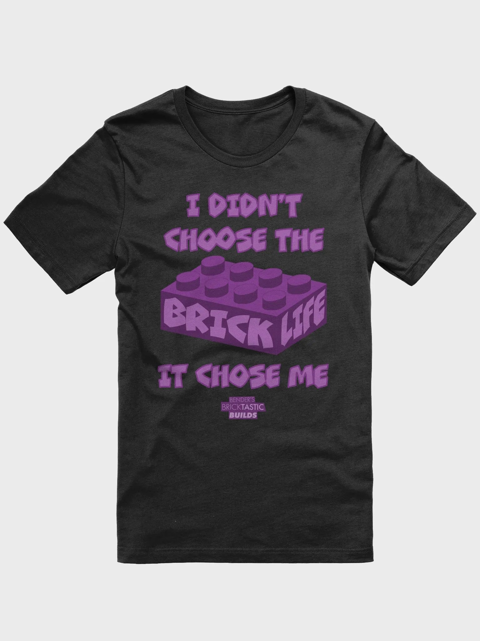 Brick Life Tee - Purple product image (1)