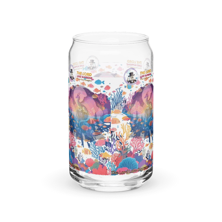 Underwater Wonderland white Can Glass product image (2)