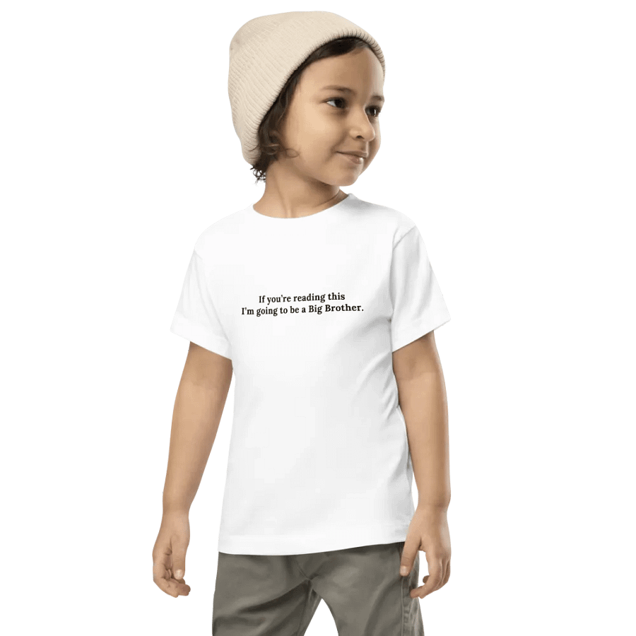 Big Brother To Be - Toddler T-shirt Light Color product image (22)