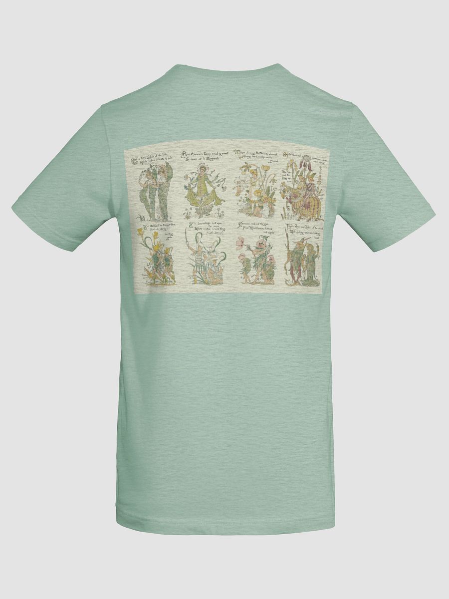 Flora’s Feast Botanical Art T-Shirt – Vintage Flowers Reimagined by Dr. Mac Garden Style product image (87)