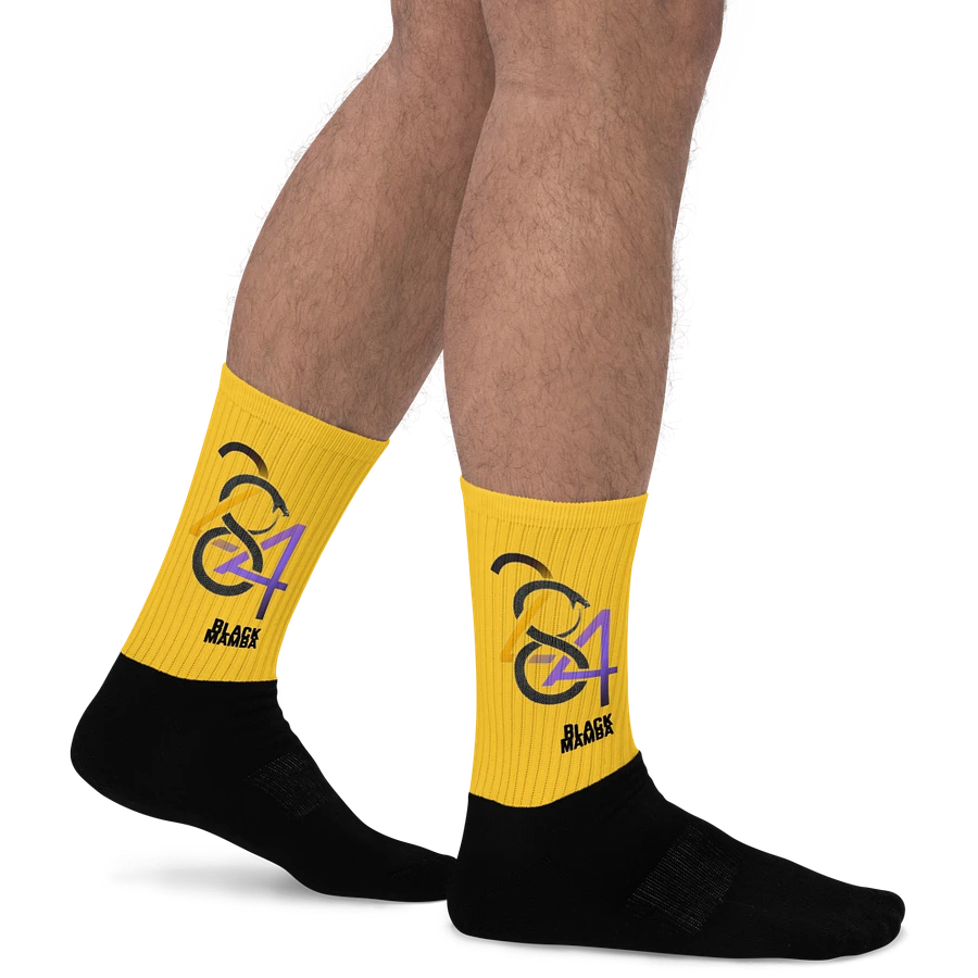 King Kobe | Gold/Black socks product image (21)