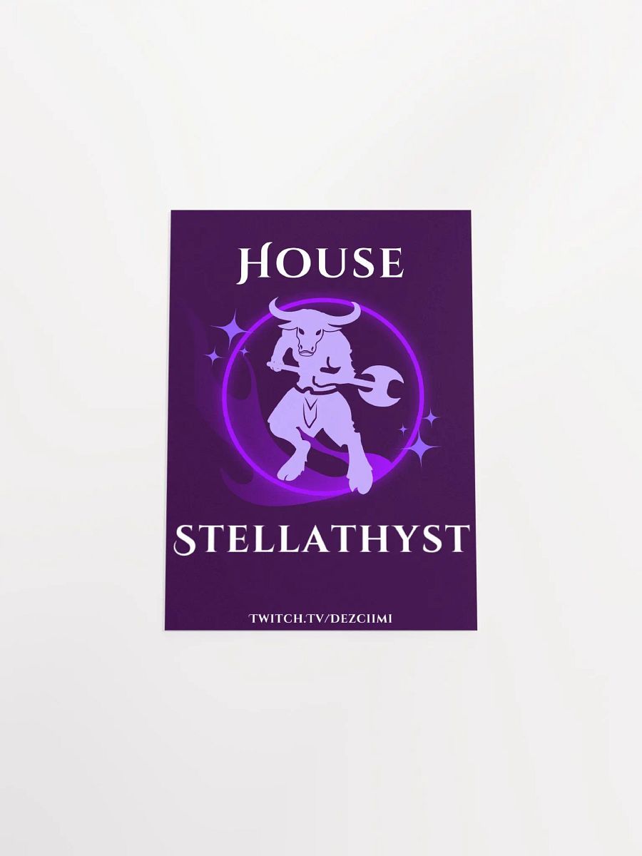 House Stellathyst Poster product image (4)