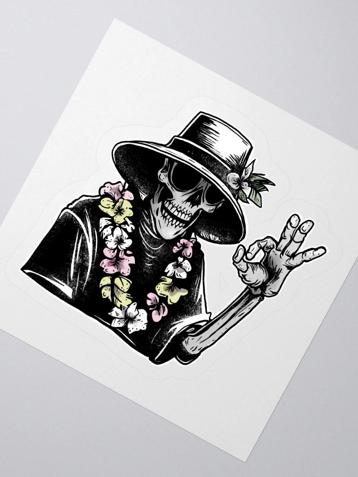 "Cool With Death" Sticker product image (5)