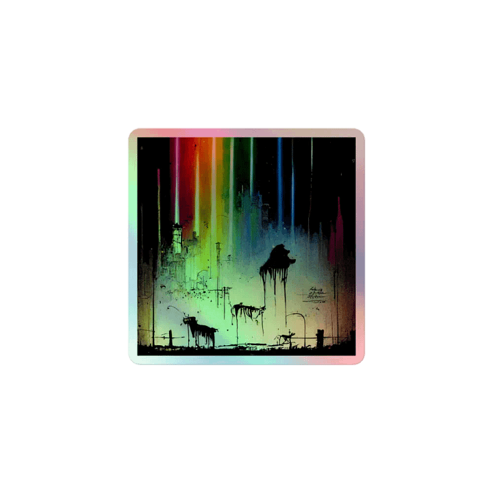 Dreamlike Spectrum Holographic Sticker Set product image (1)