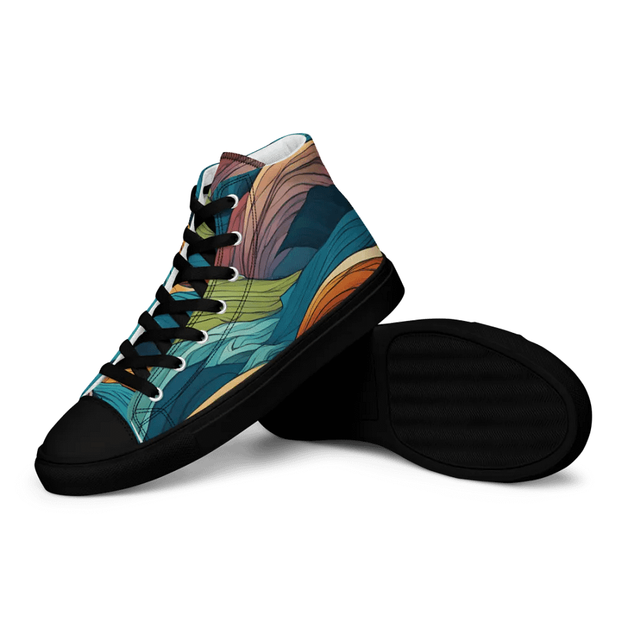 Retro Wave Women's High Tops product image (12)