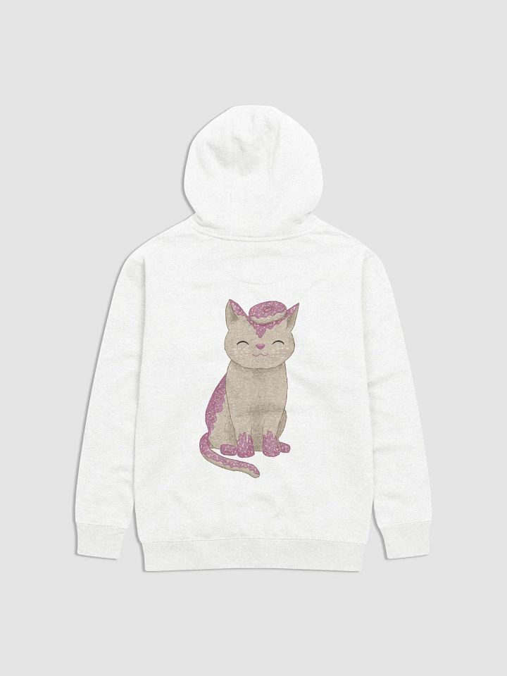 Lottie's Doughnut Cat Unisex Hoodie (Light colours) product image (1)