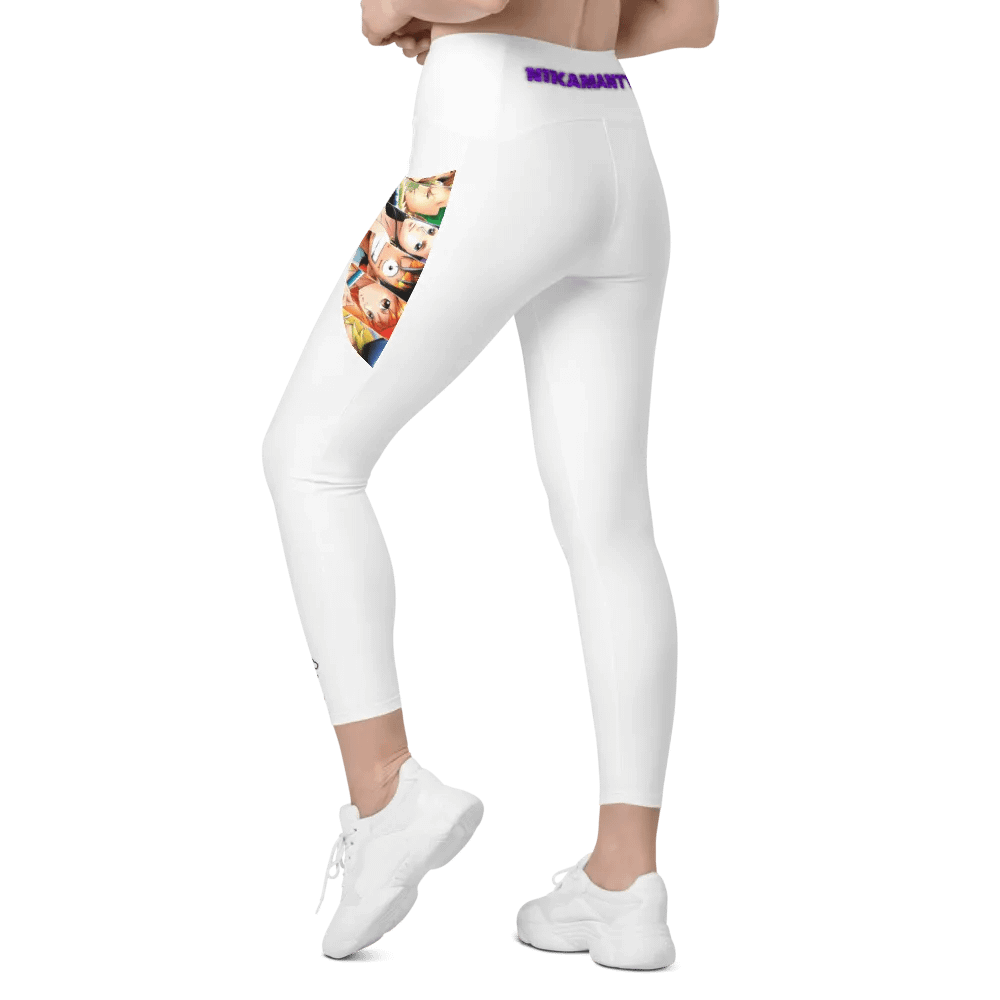 NikamanTV White Leggings - FEMALE product image (5)
