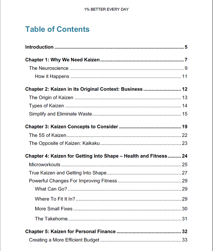 1% BETTER EVERY DAY eBook product image (2)