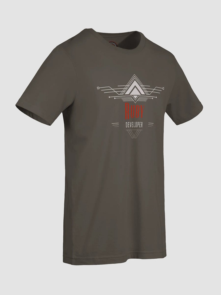 Ruby Developer Code Artisan - Bella+Canvas Unisex T-Shirt (Super Soft Classic Fit) product image (7)