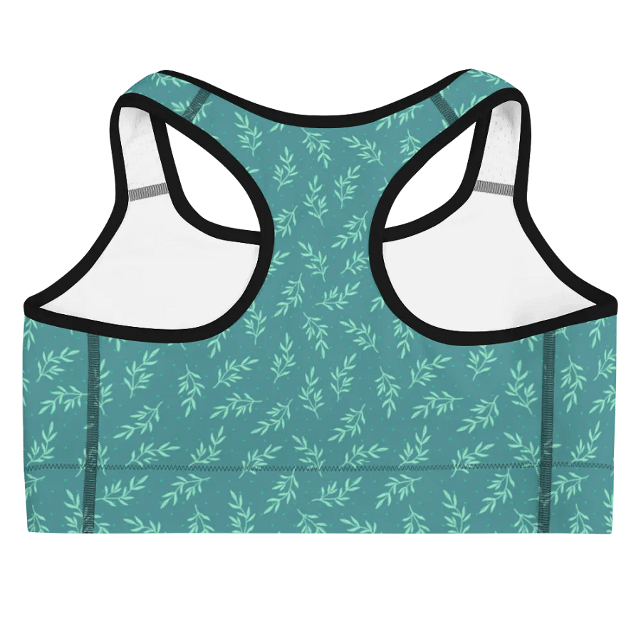 Turq All-Over Print Sports Bra product image (4)