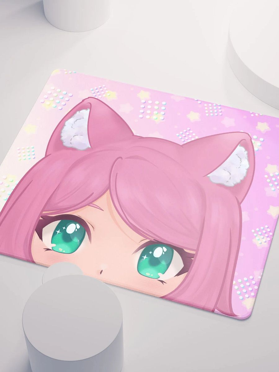 Peeking Megu Mouse Mat product image (3)