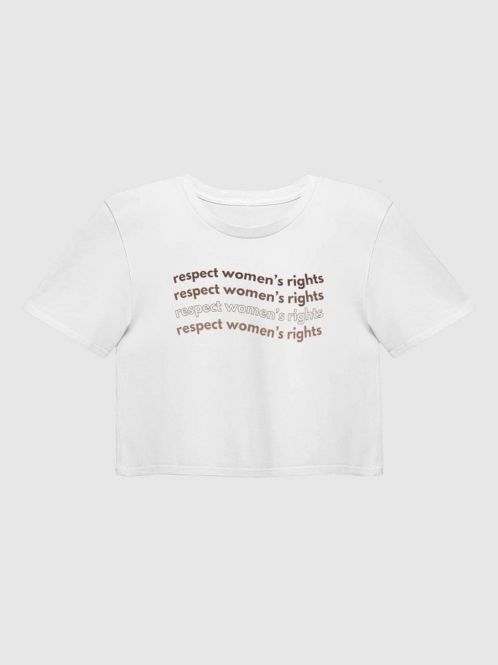 Women's Rights Crop Top product image (2)