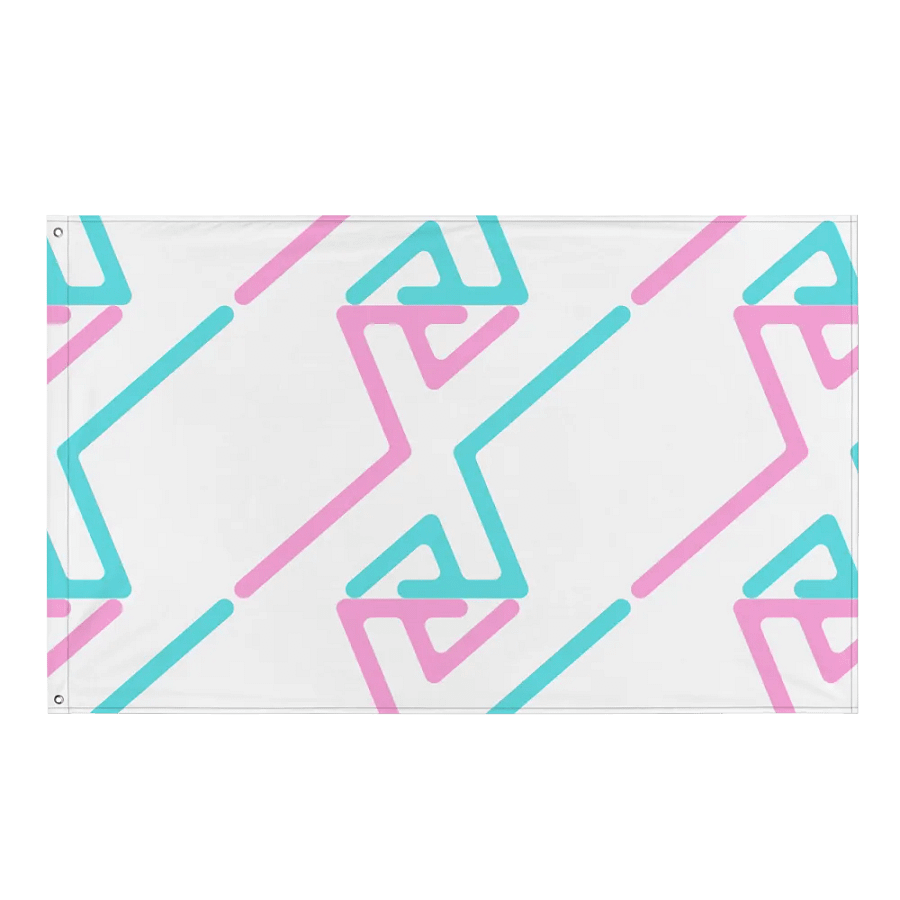 Pink&Teal Flag product image (1)
