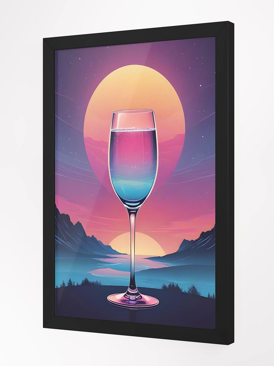 Wine Sunset Framed Poster product image (3)