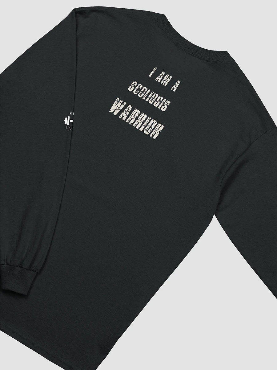 I Am a Scoliosis Warrior Long Unisex Sleeve Tee product image (4)