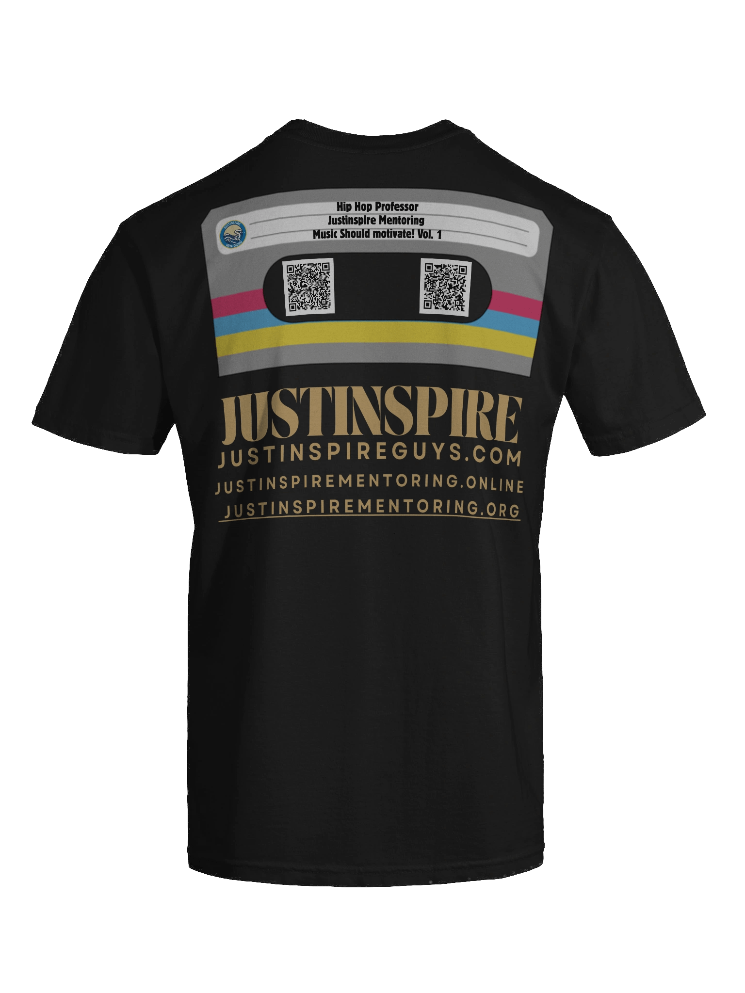 The Mentorship Drop Tee – Core Silhouette Edition (QR Back) product image (97)