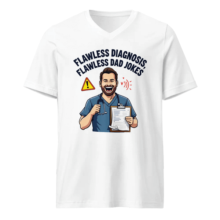Flawless Diagnosis V-Neck Tee product image (1)