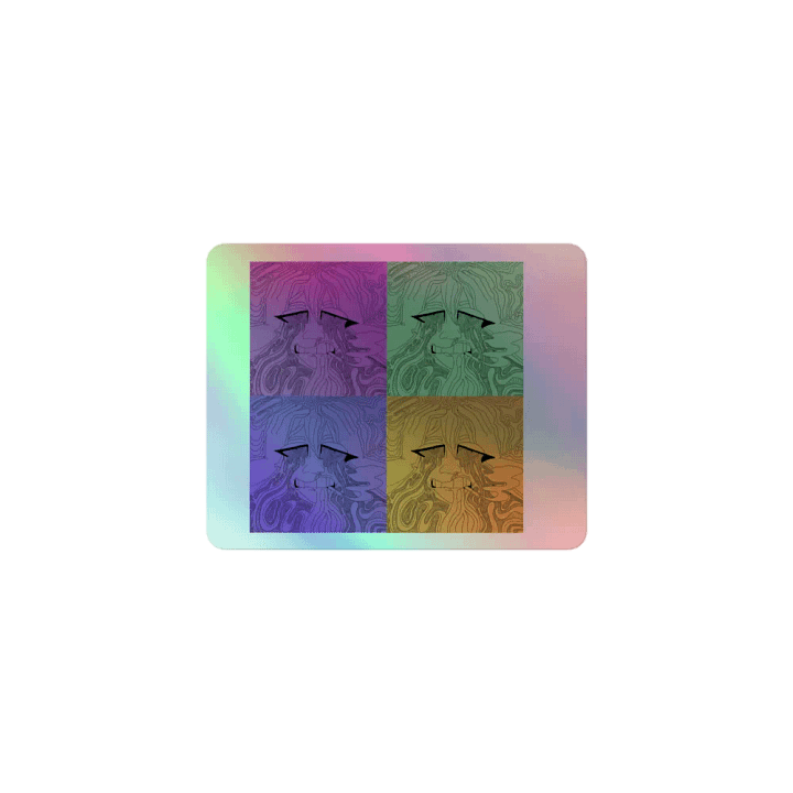Uriel Pop Art Holographic Sticker product image (1)