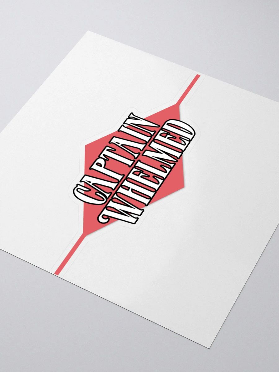 CaptainWhelmed Logo Sticker product image (3)
