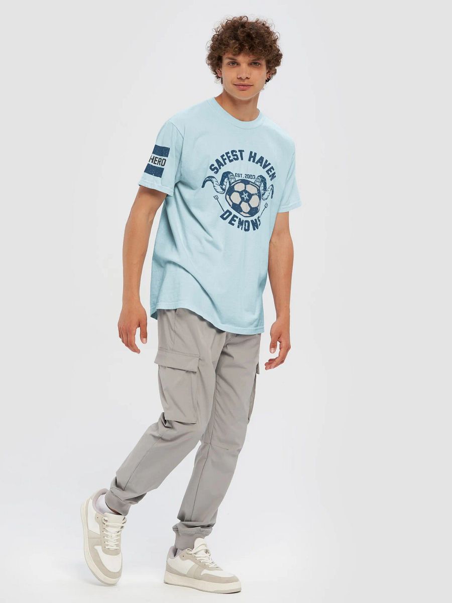 safest haven demons soccer club soft tee product image (13)