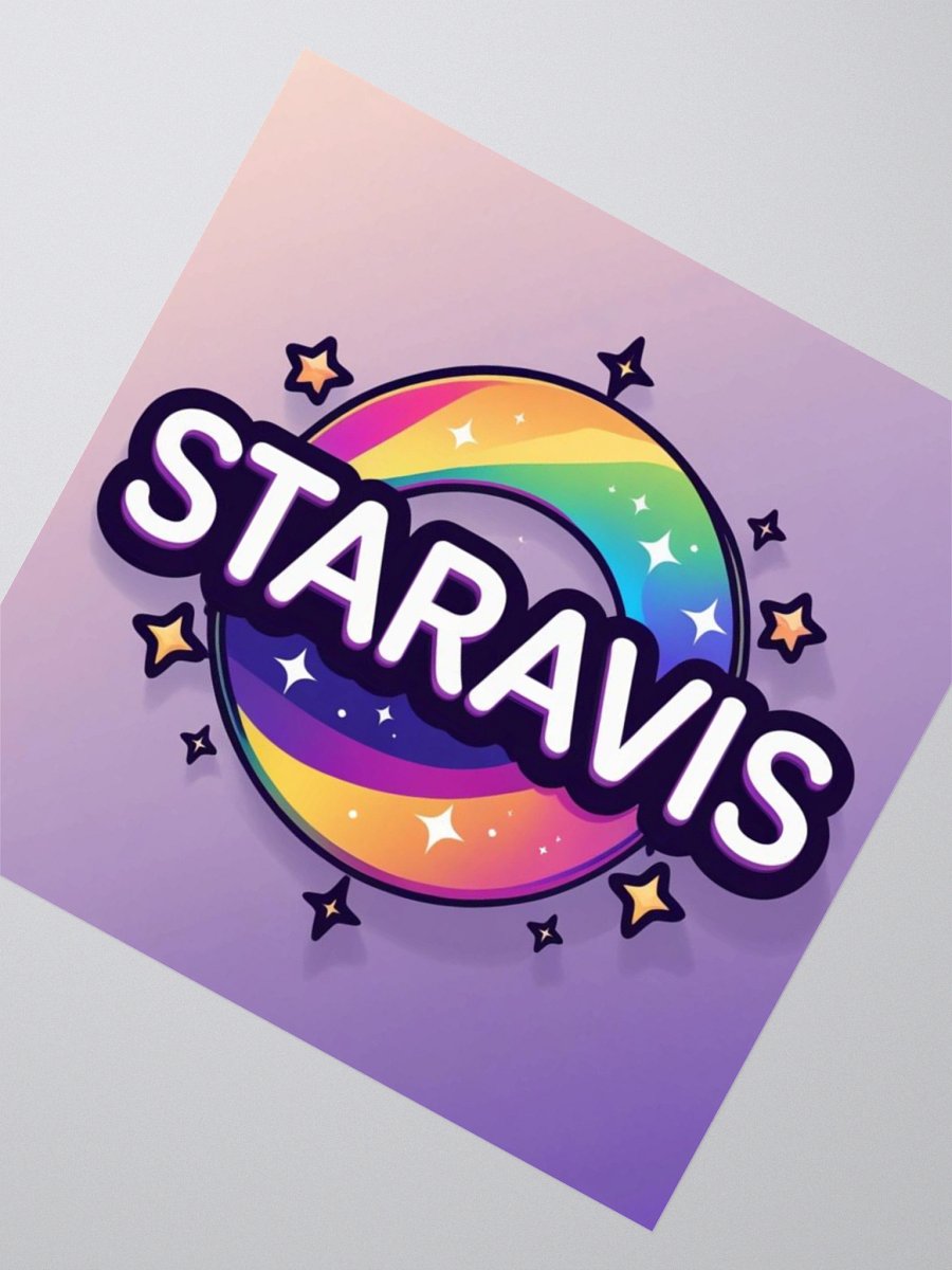Rainbow Star Sticker product image (4)