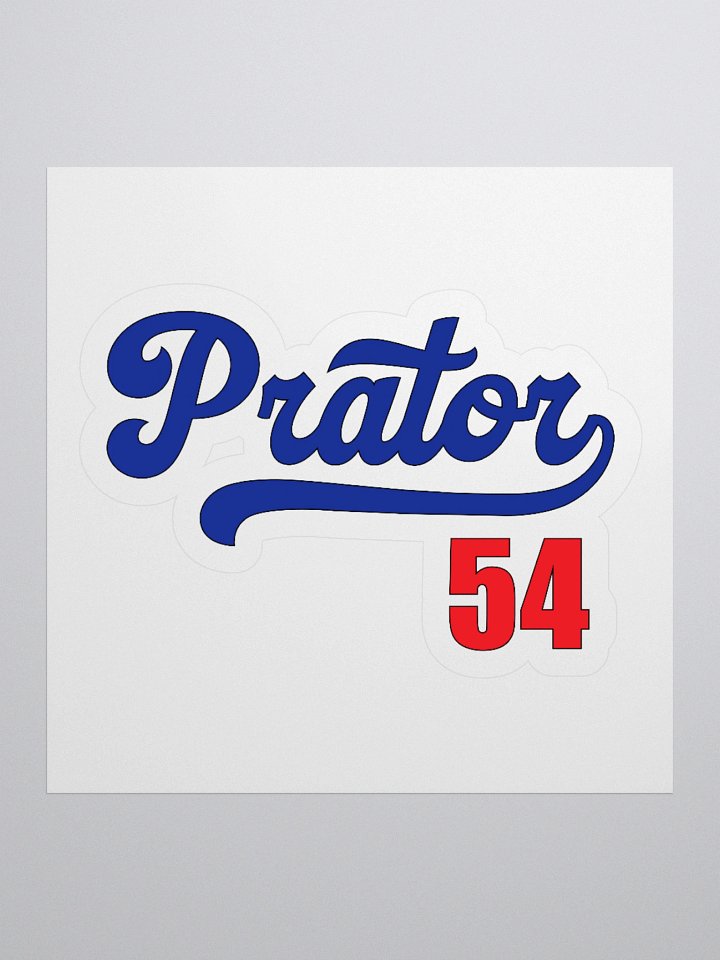 Prior 54 Kiss Cut Stickers product image (1)