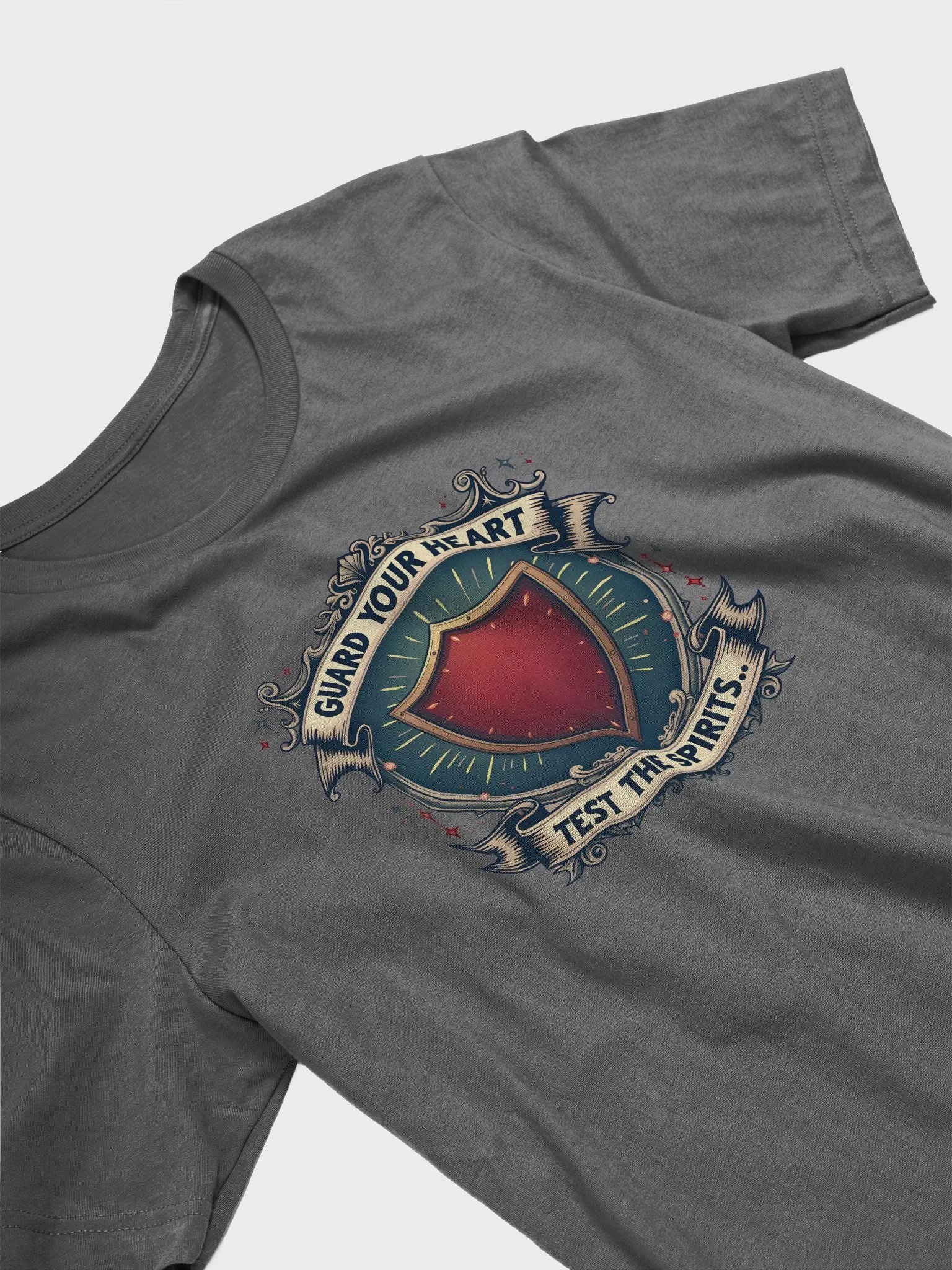 Guard Your Heart, Test the Spirits - Spiritual Warfare T-Shirt product image (21)