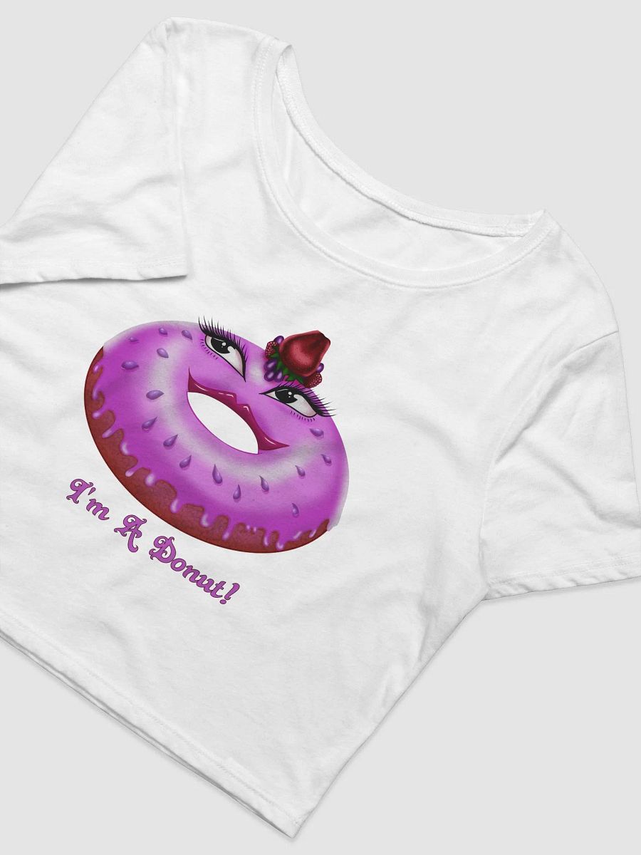 I'm A Donut Girl Crop Top product image (3)