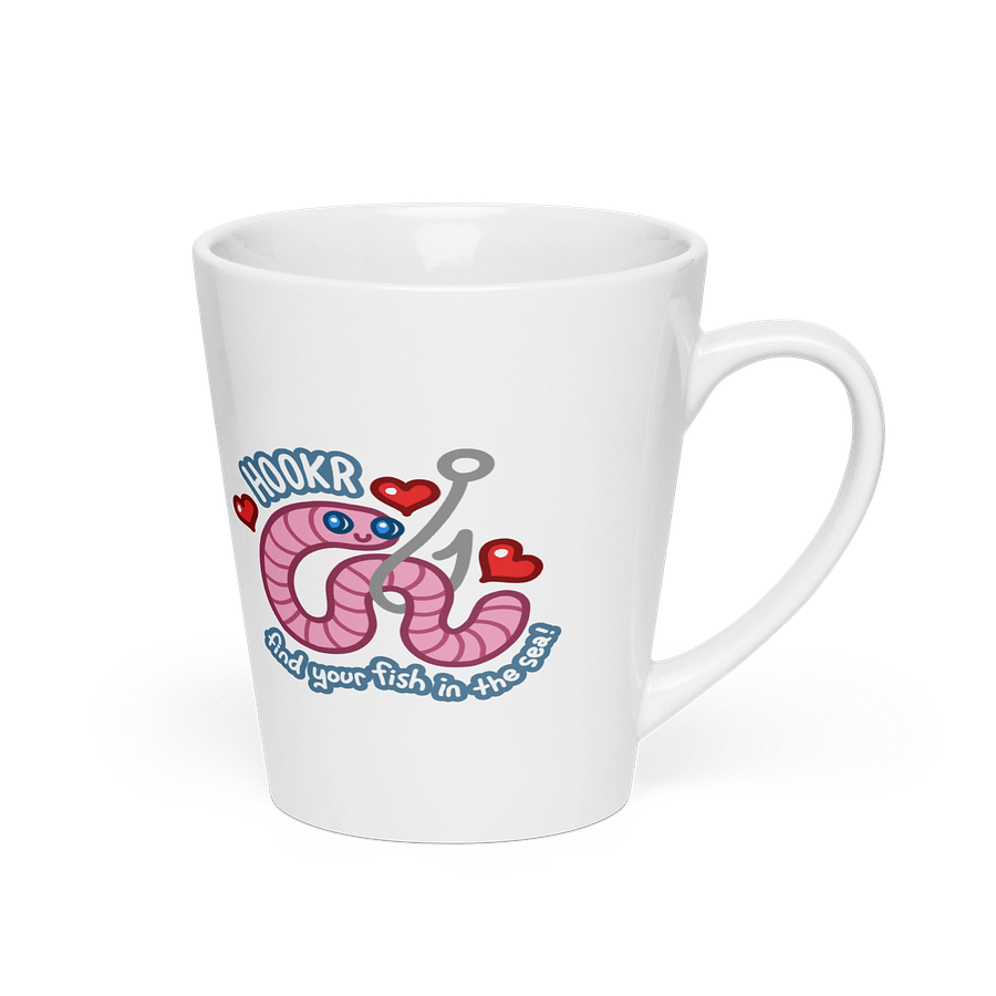 Gill, 26 (+ hookr logo) Latte Mug product image (2)