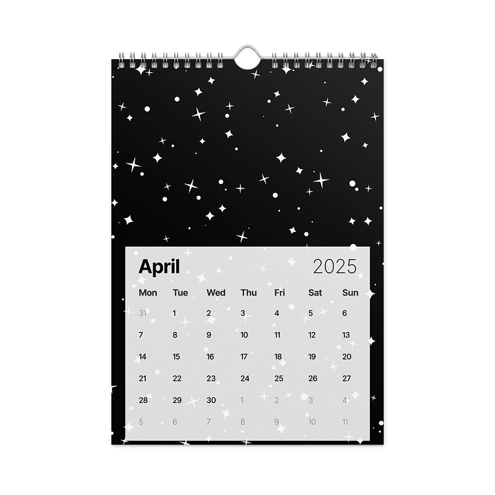 Starry Nights 2025 Customizable Wall Calendar product image (1)