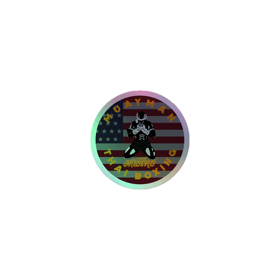 Muayman Holographic sticker Color product image (1)