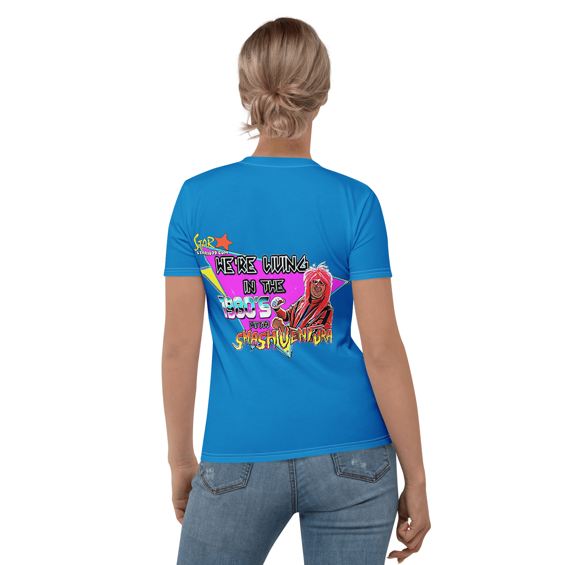 We're Living In The 1980s with Smash Ventura - All-Over Print Tee product image (1)