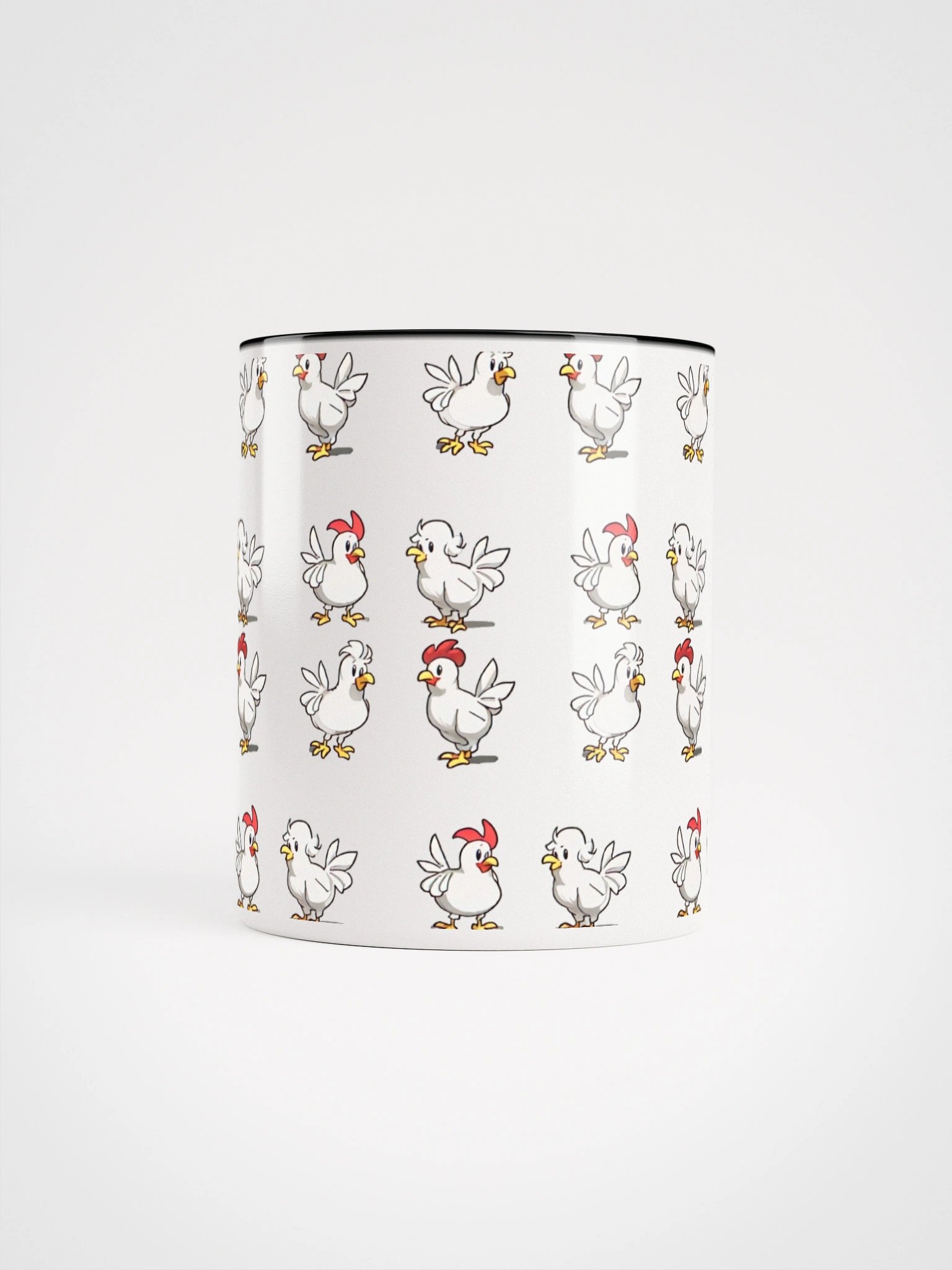 Whimsical Chickens Ceramic Mug product image (66)