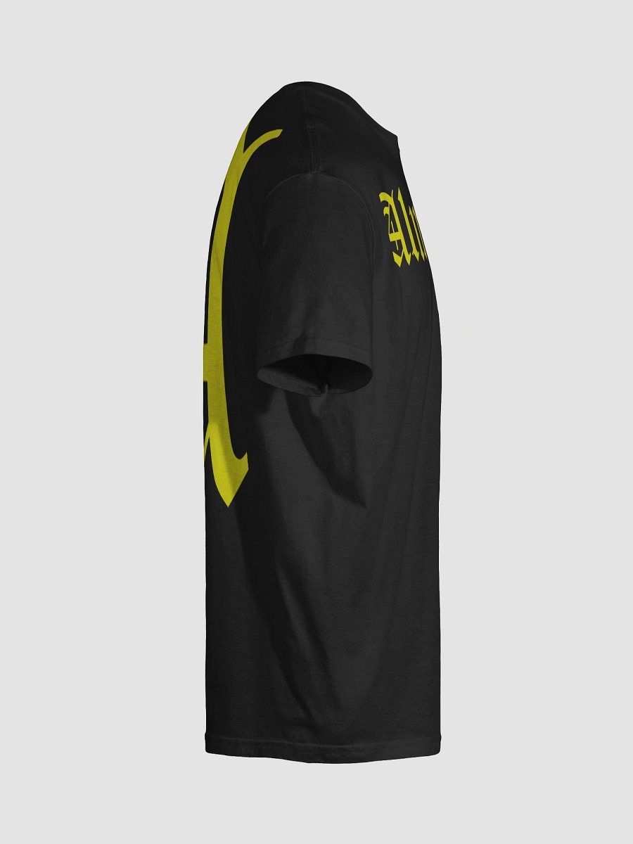 Almighty T-Shirt (Black/Yellow) product image (10)