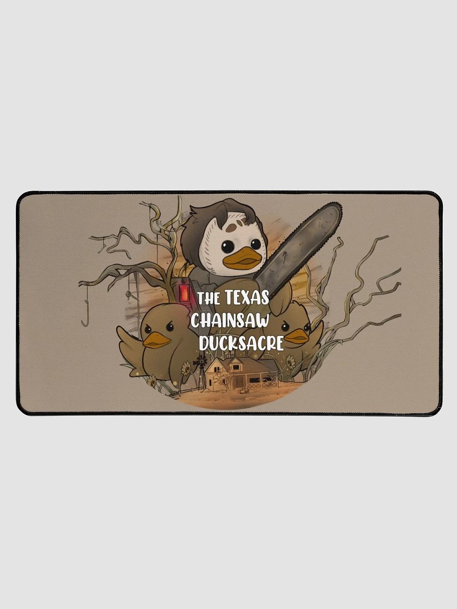 The Texas Chainsaw Ducksacre Desk Mat product image (1)