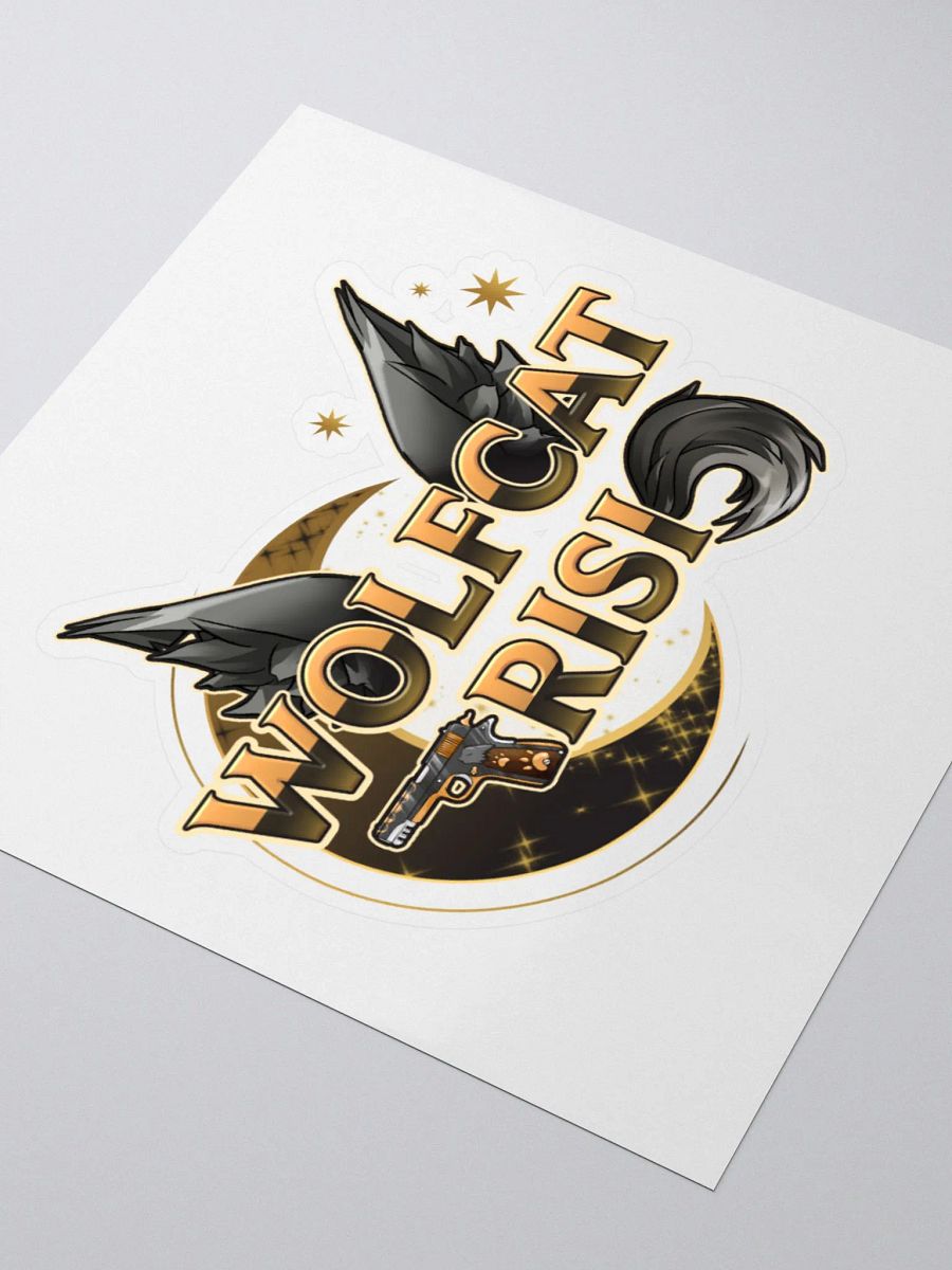 WolfcatRisi Logo Sticker product image (3)